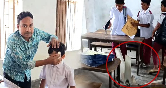 ফতুল্লার আলীগঞ্জে স্কুলে ক্লাস চলাকালীন খুলে পড়লো সিলিং ফ্যান, আহত ৫