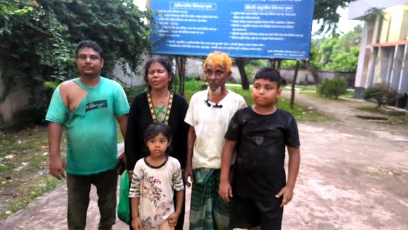 বন্দরে জমি নিয়ে বিরোধের জেরে প্রতিবেশীর হামলায় রক্তাক্ত পরিবার