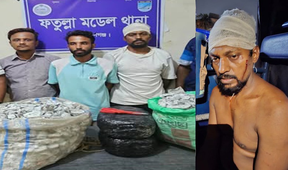 ফতুল্লায় মাদক ব্যবসায়ী ও পুলিশের মধ্যে ব্যাপক গোলাগুলিতে পুলিশসহ আহত ৮,ফাইটার মনিরসহ ৩ জন গ্রেফতার