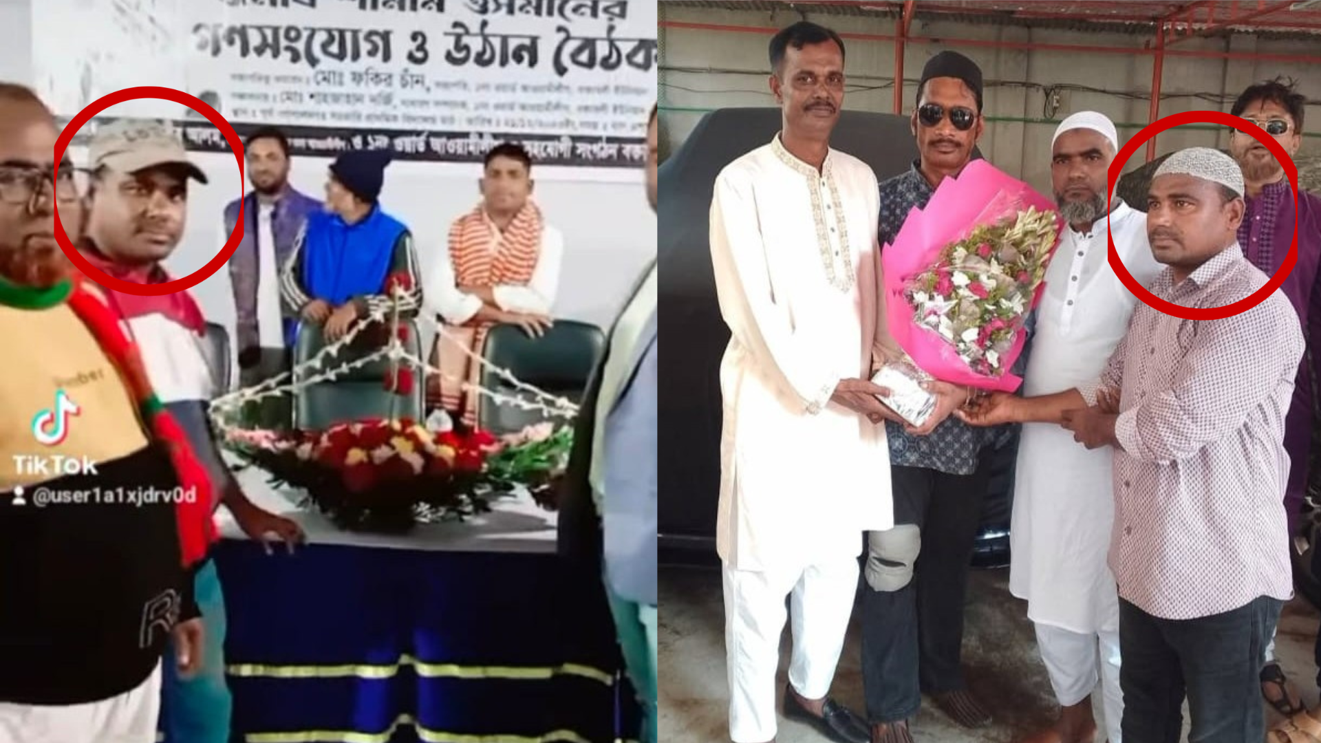 একাধিক মাদক ও হত্যা মামলার আসামি আওয়ামী দোসর ও এলাকা থেকে নির্বাসিত টাইসন আসলাম জাকির খানের ডেরায়! তৃণমূলে তোলপাড়