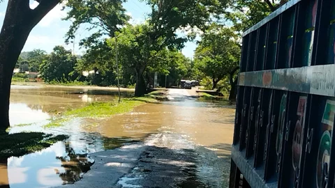 দীঘিনালায় টানা বৃস্টিতে আবার নিম্নাঞ্চল প্লাবিত