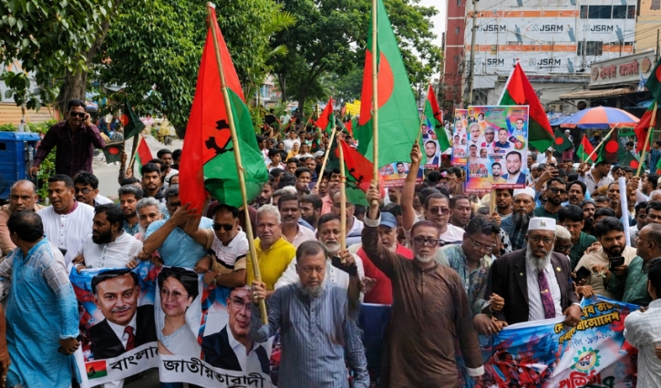নারায়ণগঞ্জে বিএনপির ৪৮তম প্রতিষ্ঠাবার্ষিকীতে বর্ণাঢ্য র‌্যালি