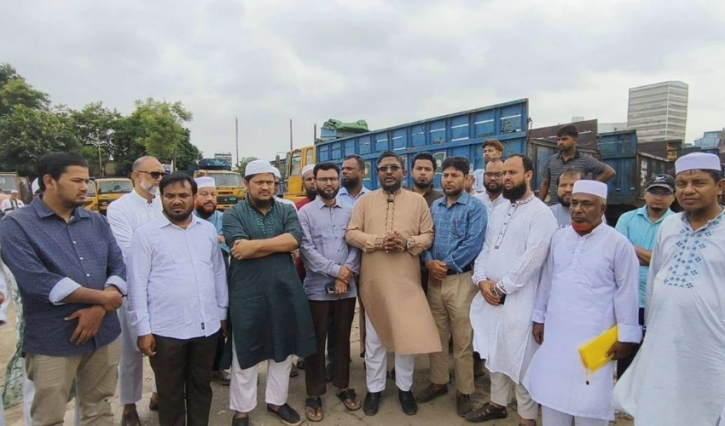 লংমার্চের পথসভাস্থল পরিদর্শনে জামায়াত নেতারা