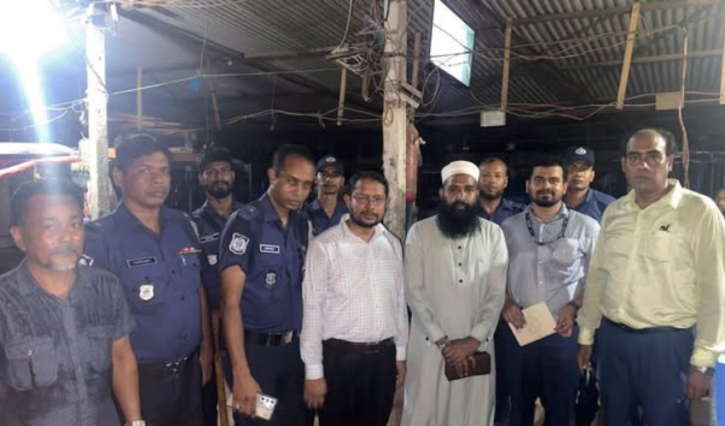 অটোরিকশা গ্যারেজে মধ্যরাতে ডিপিডিসির অভিযান, অবৈধ সংযোগ বিচ্ছিন্ন