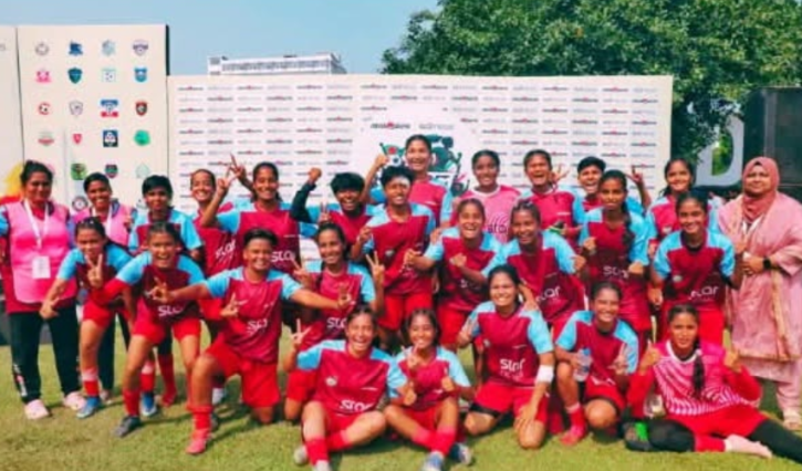 লড়াই করেও টাইব্রেকারে হার নারায়ণগঞ্জ প্রমীলা একাডেমির